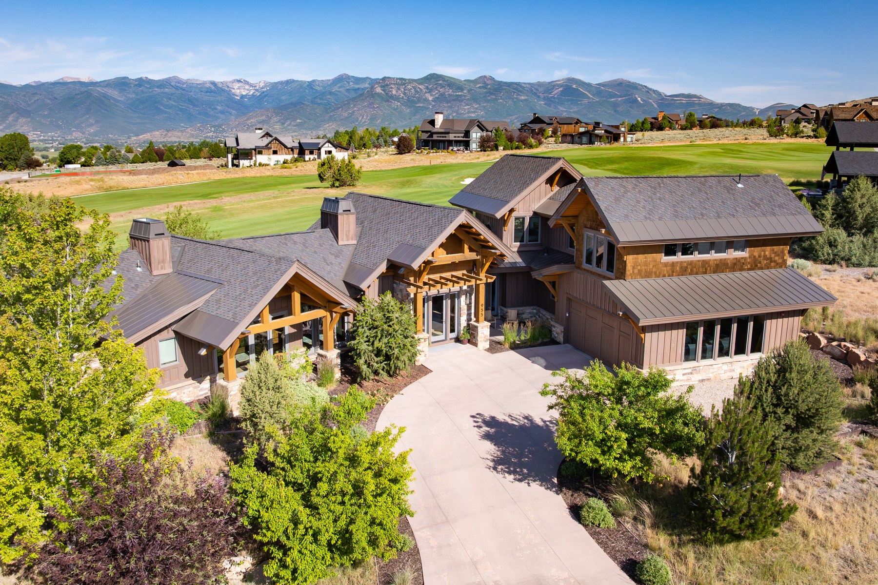 Burns Residence at 955 N Chimney Rock Road in Red Ledges