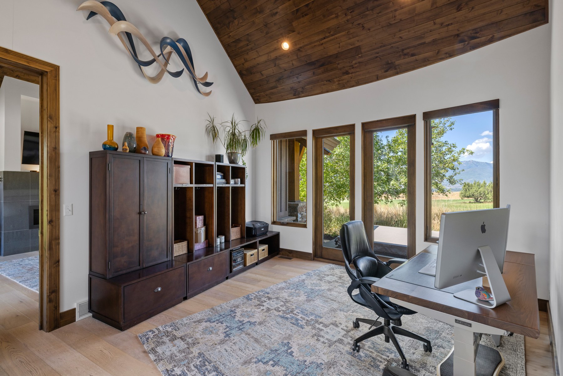 Burns Residence — Dedicated office